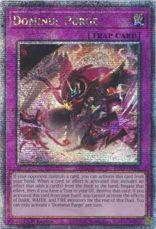 Dominus Purge - INFO-EN078 - Quarter Century Secret Rare - 1st Edition
