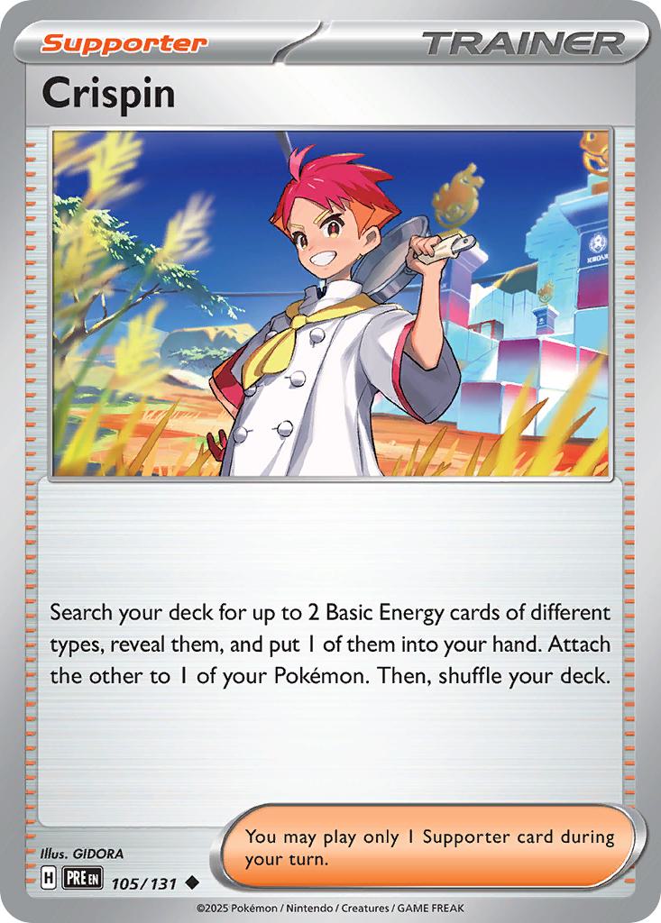 Crispin - 105/131 - Uncommon [sv085-105] [Non-Holo]