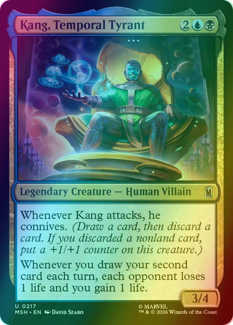 Kang, Temporal Tyrant [217] [Marvel Super Heroes] [Foil]
