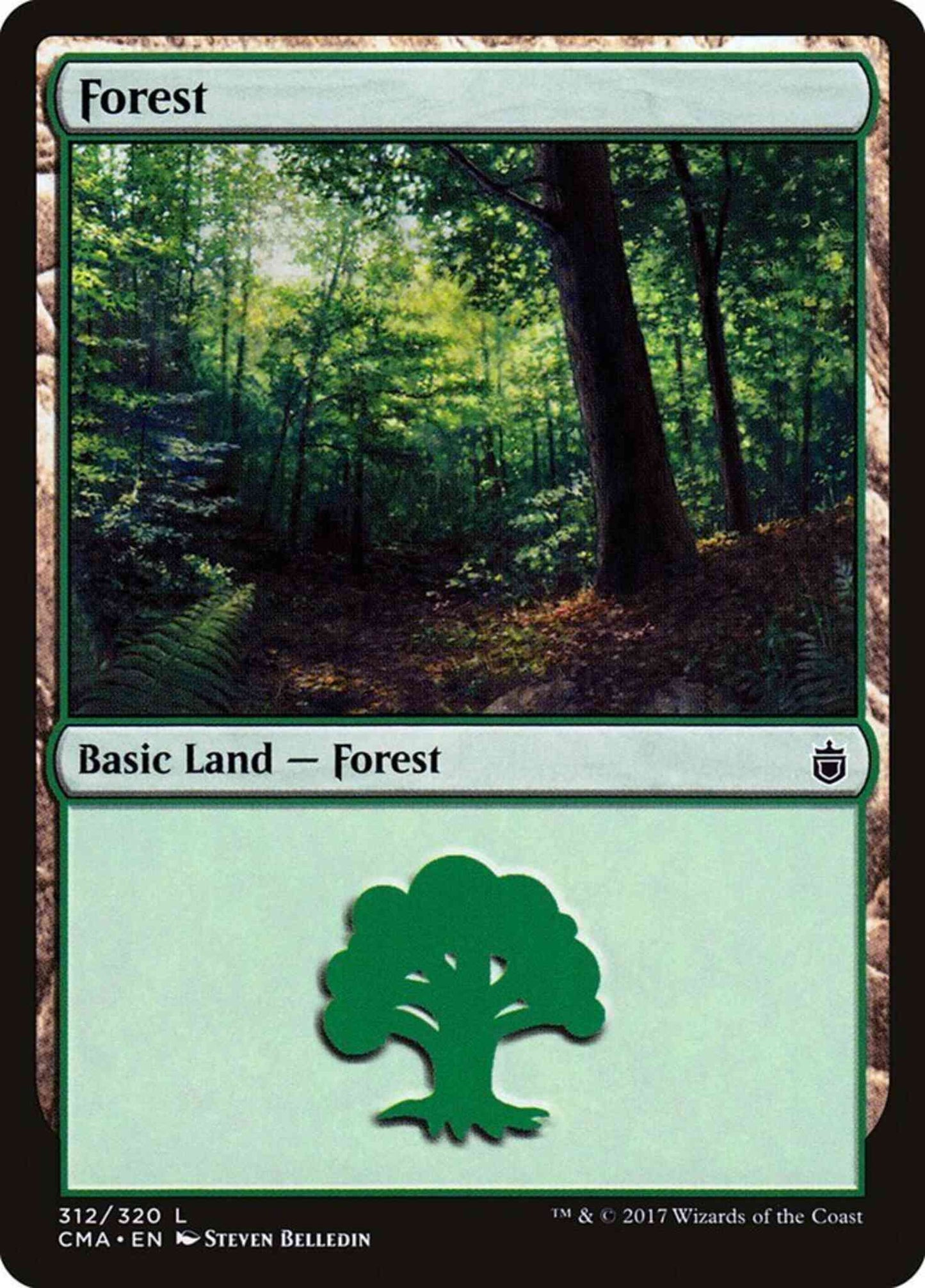 Forest [312] [Commander Anthology] [Non-Foil]