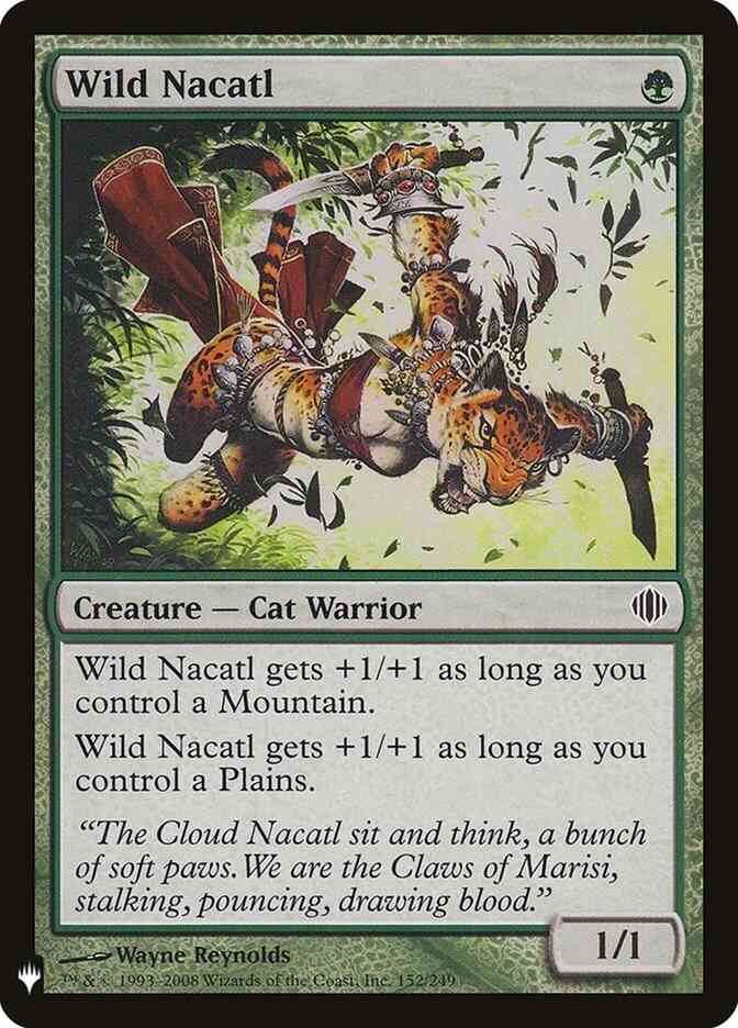 Wild Nacatl [ALA-152] [The List] [Non-Foil]