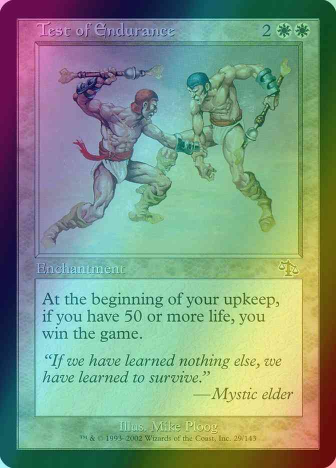 Test of Endurance [29] [Judgment] [Foil]