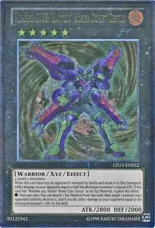 Number C105: Battlin' Boxer Comet Cestus - LTGY-EN052 - Ultimate Rare - 1st Edition