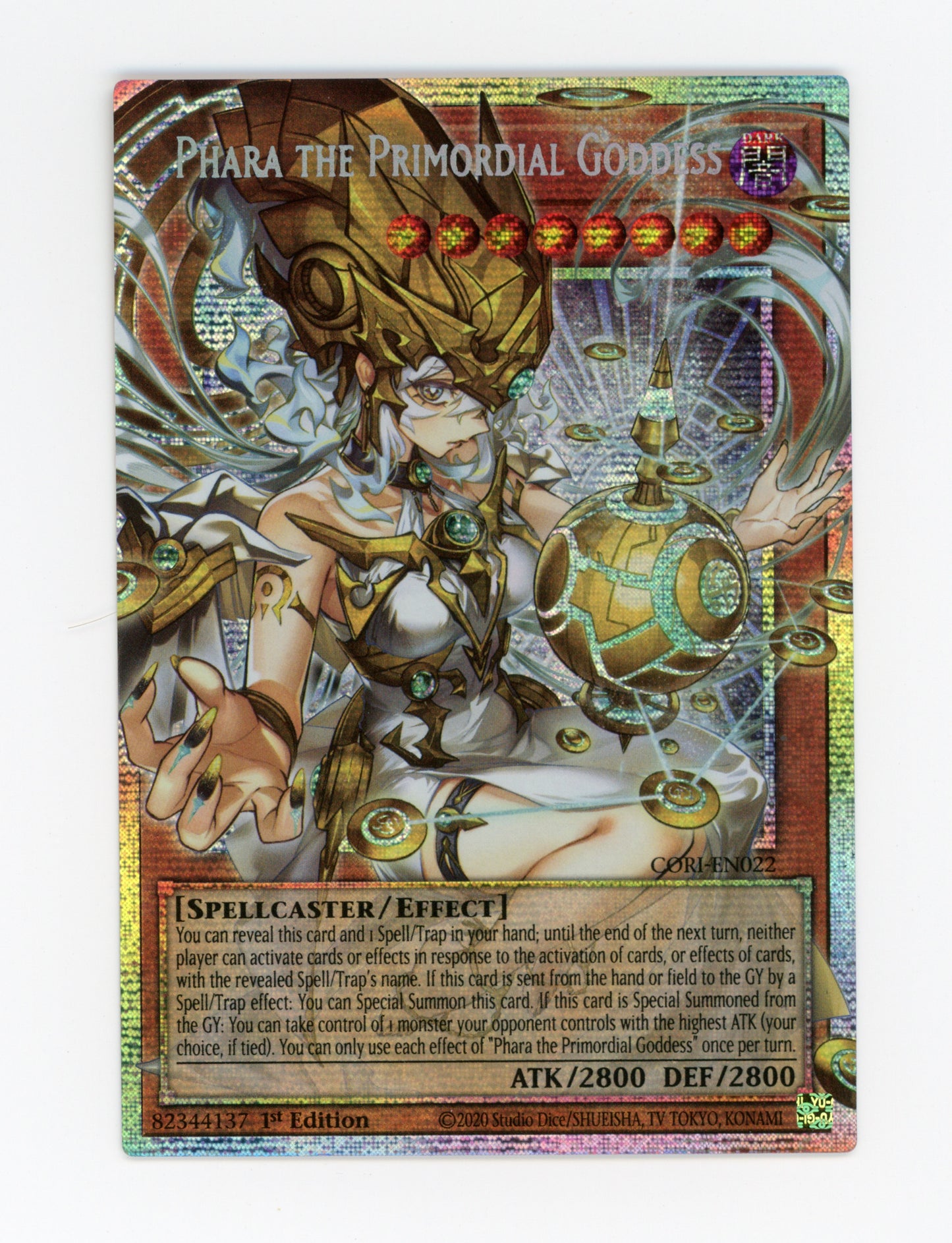 Phara the Primordial Goddess — Starlight Rare|Extended Art|1st Edition — ID 19408