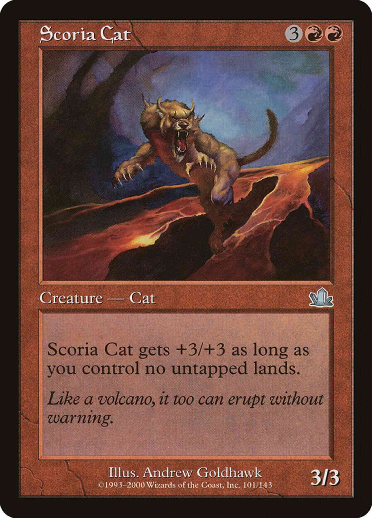 Scoria Cat [101] [Prophecy] [Non-Foil]