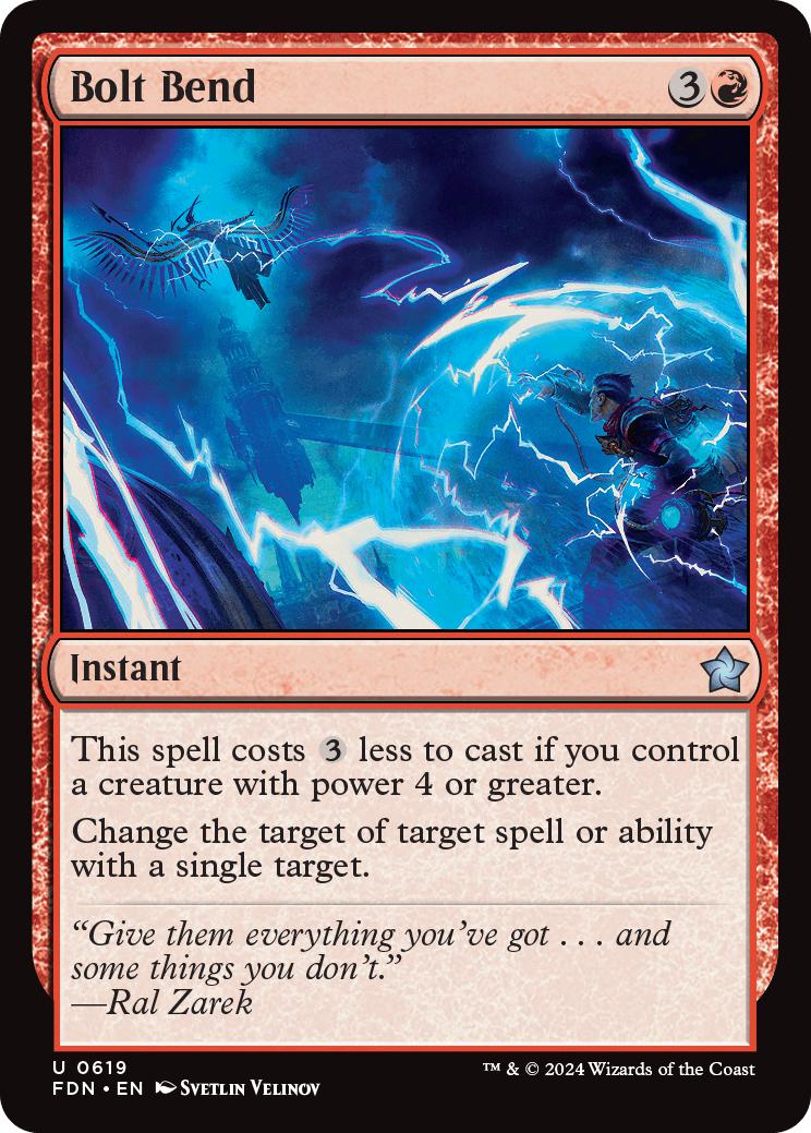 Bolt Bend [619] [Foundations] [Non-Foil]
