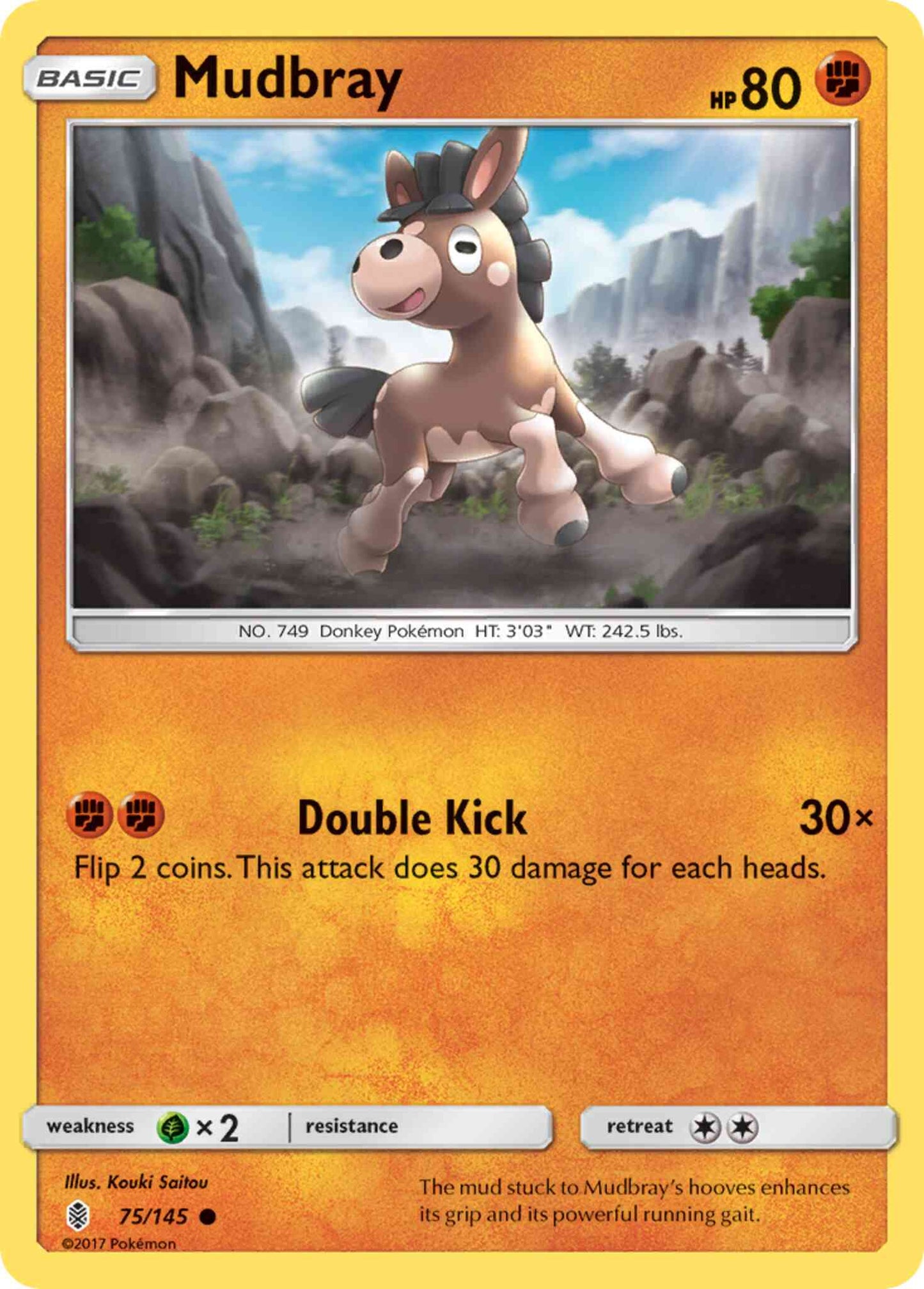 Mudbray - 75/145 - Common [sm2-75] [Reverse Holo]
