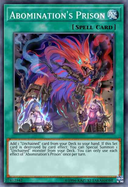 Abomination's Prison - CHIM-EN054 - Secret Rare - 1st Edition