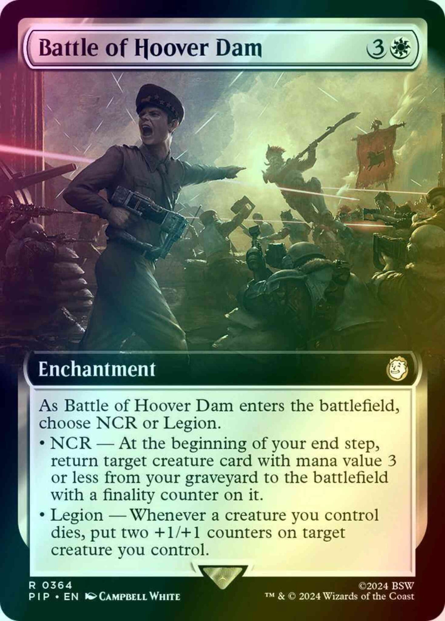 Battle of Hoover Dam [364] [Extended Art] [Fallout] [Foil]