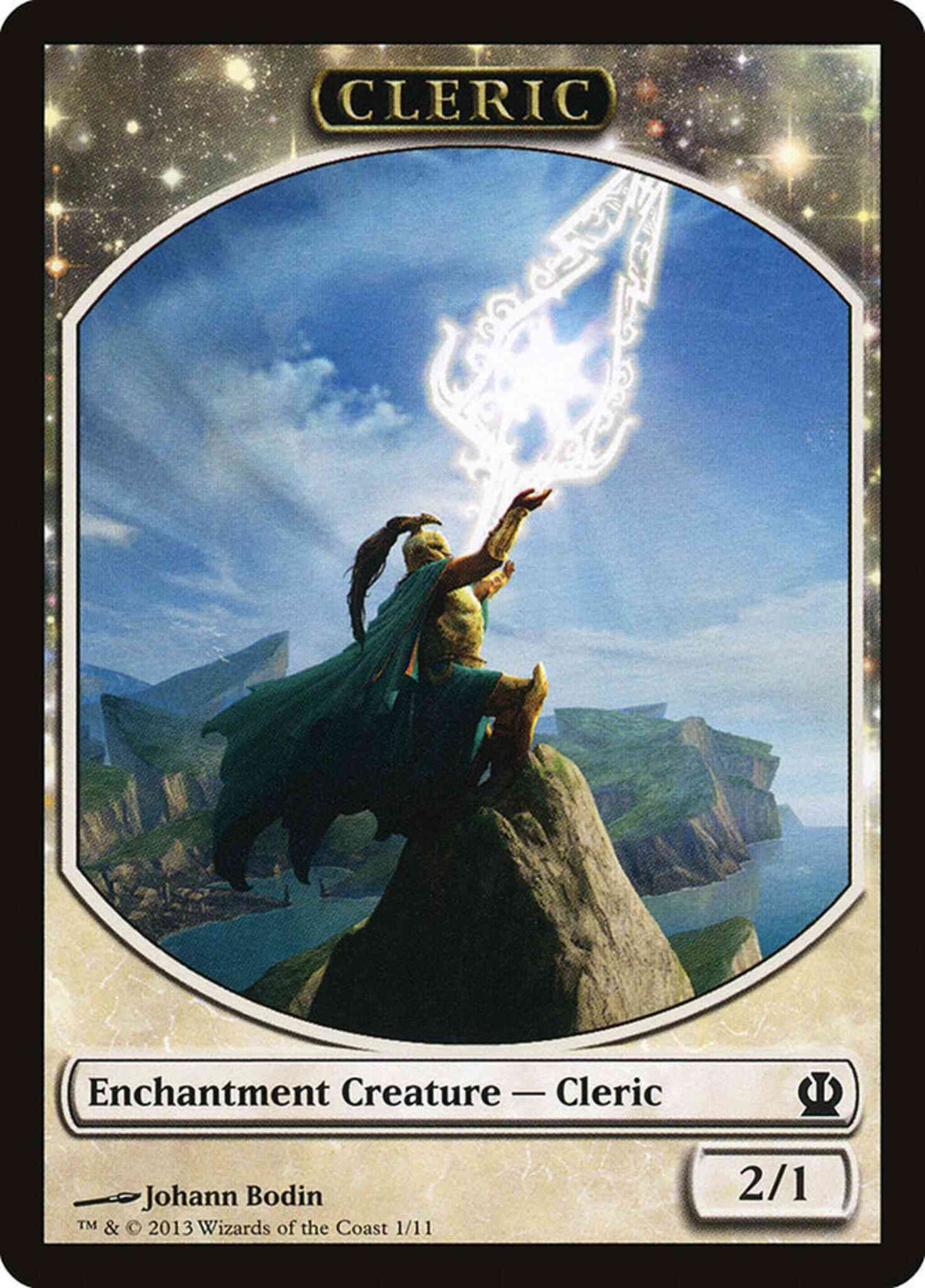 Cleric Token [01] [Theros Tokens] [Non-Foil]