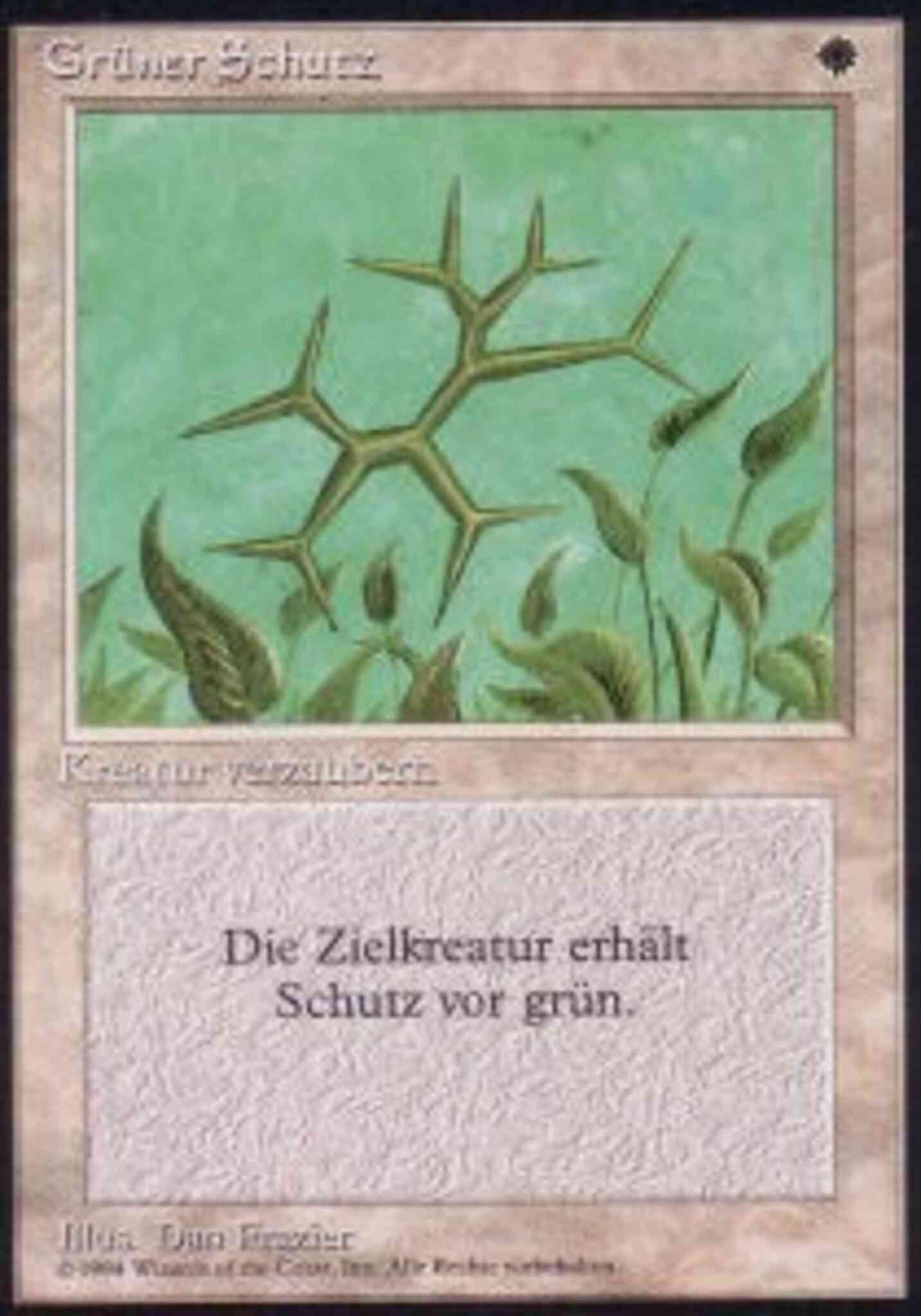 Green Ward - German [20] [Foreign Black Border: German] [Non-Foil]