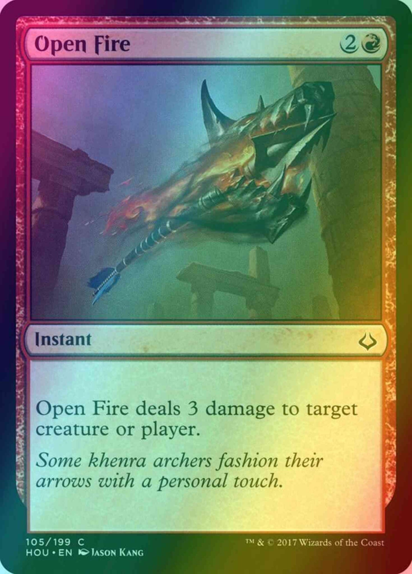 Open Fire [105] [Hour of Devastation] [Foil]