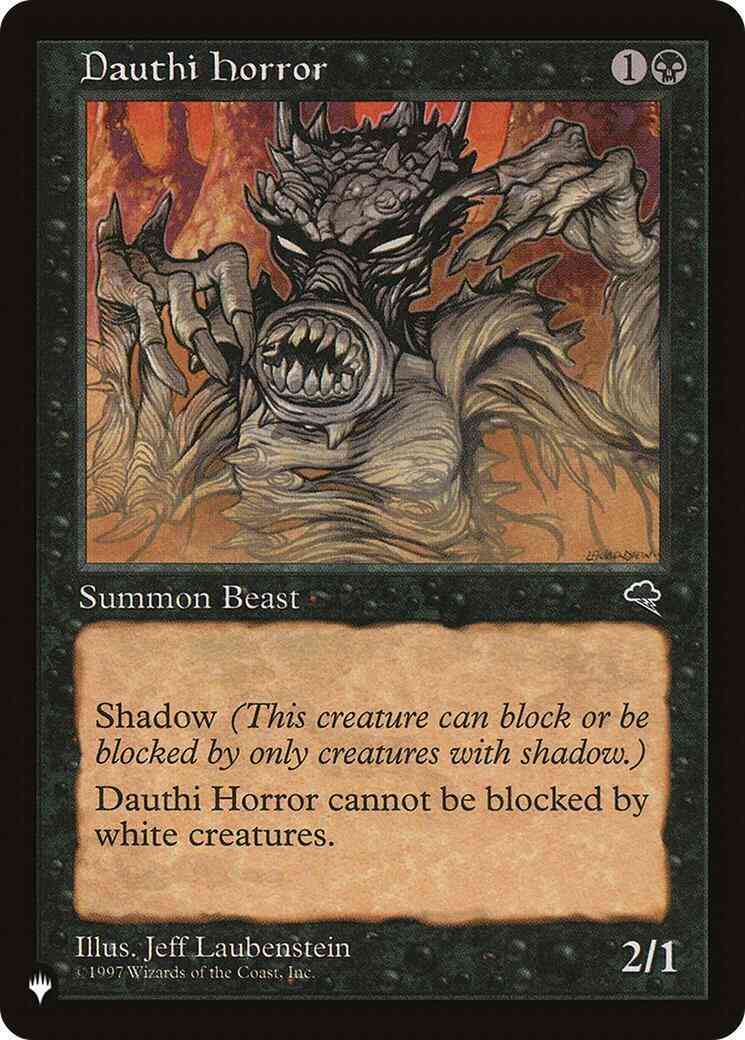 Dauthi Horror [TMP-122] [The List] [Non-Foil]