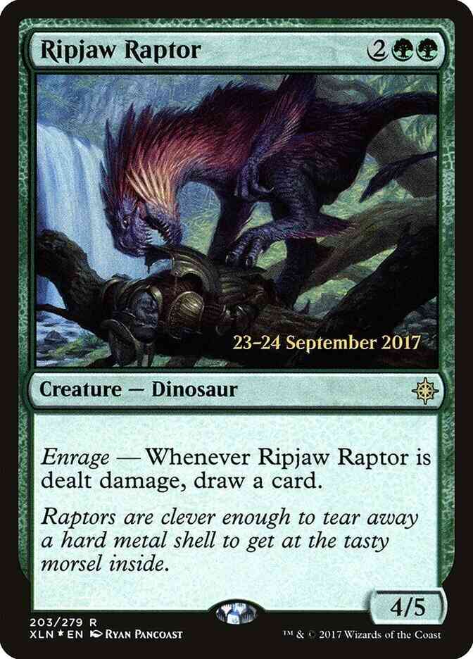 Ripjaw Raptor [203s] [Ixalan Promos] [Foil]