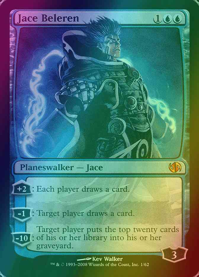 Jace Beleren [1] [Duel Decks Jace vs Chandra] [Foil]