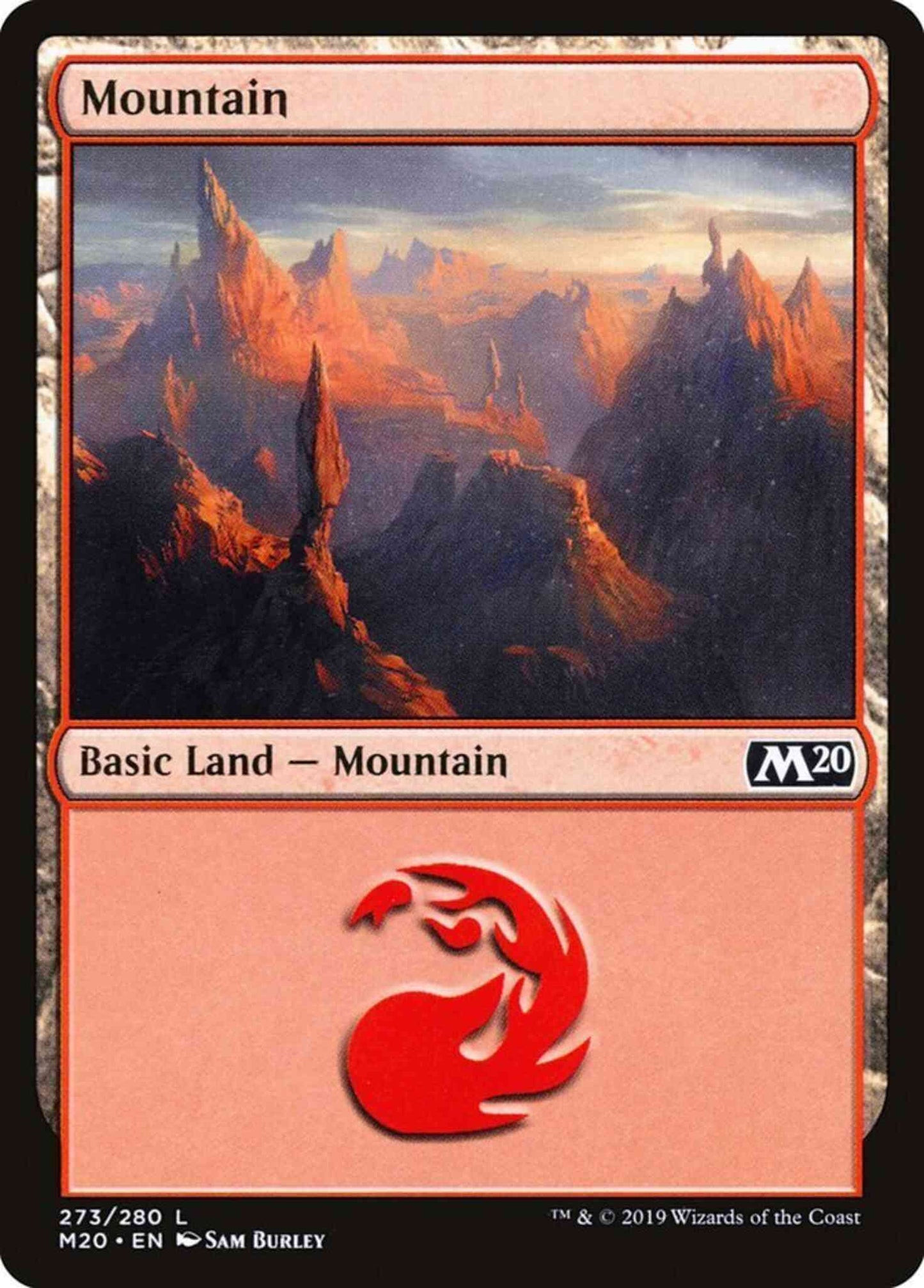 Mountain [273] [Core Set 2020] [Non-Foil]