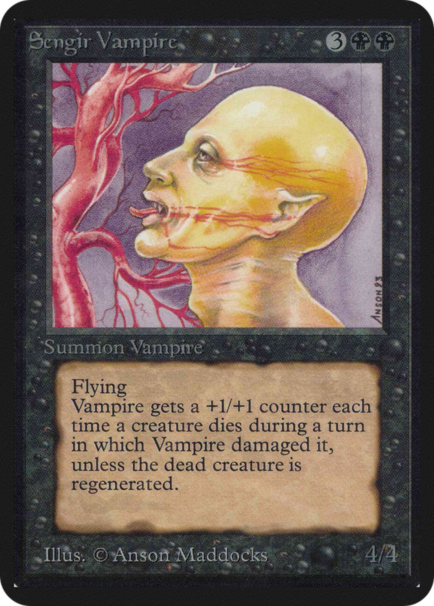 Sengir Vampire [127] [Limited Edition Alpha] [Non-Foil]