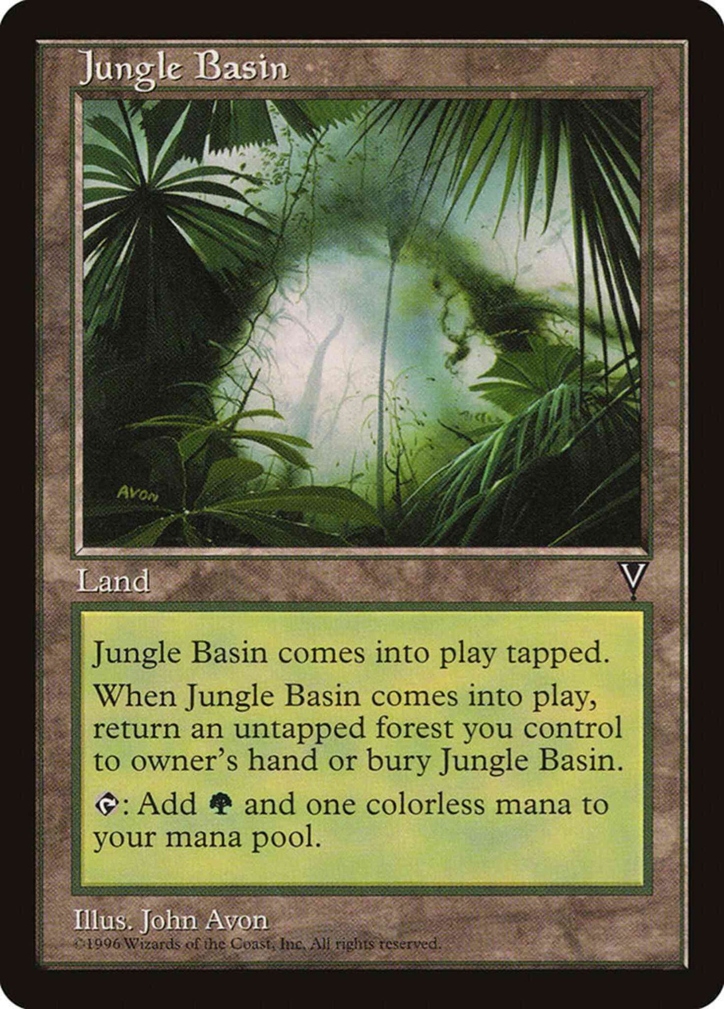 Jungle Basin [164] [Visions] [Non-Foil]