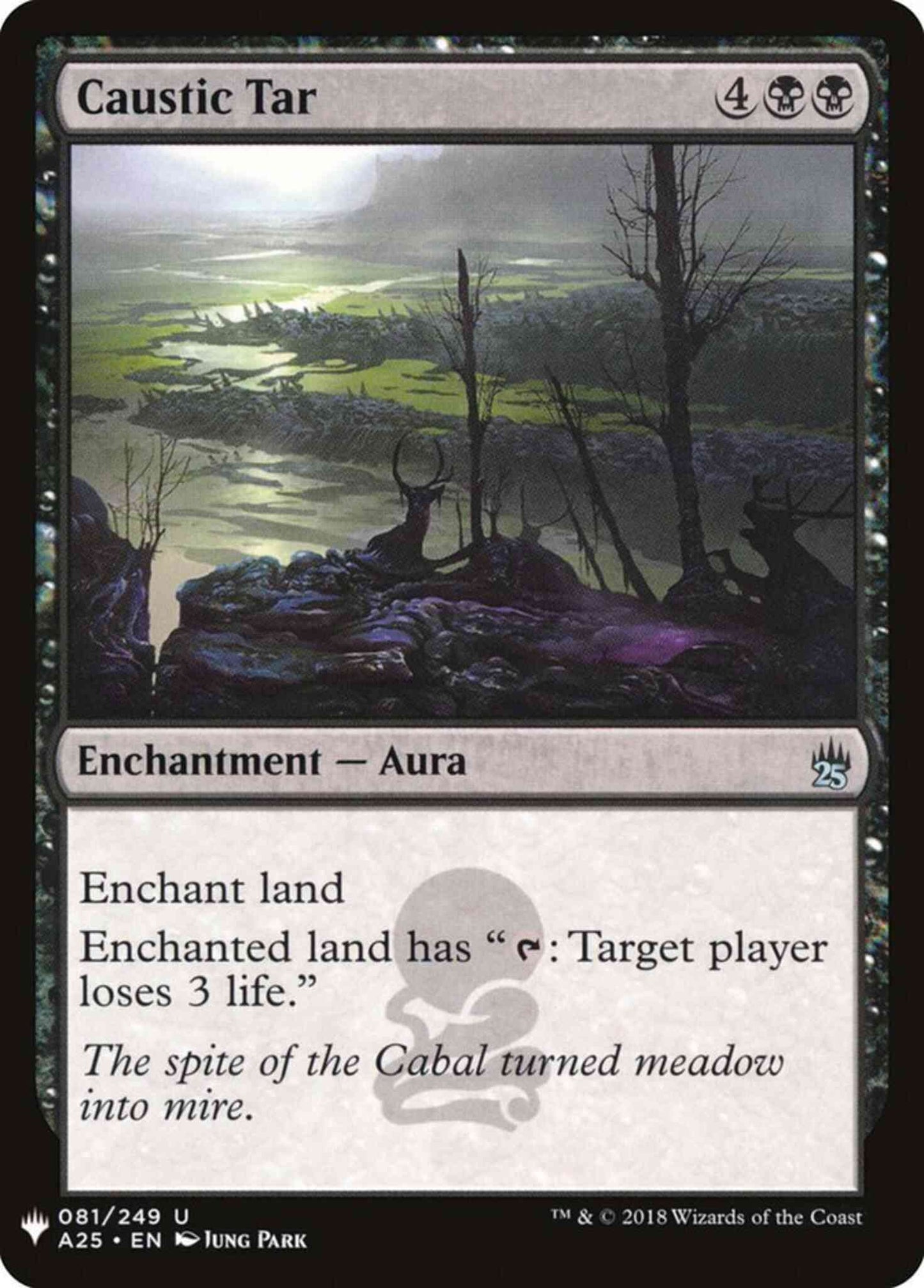 Caustic Tar [A25-81] [The List] [Non-Foil]