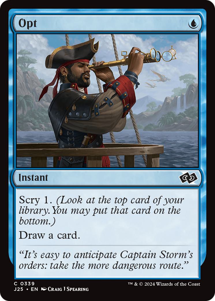 Opt [339] [Foundations: Jumpstart] [Non-Foil]