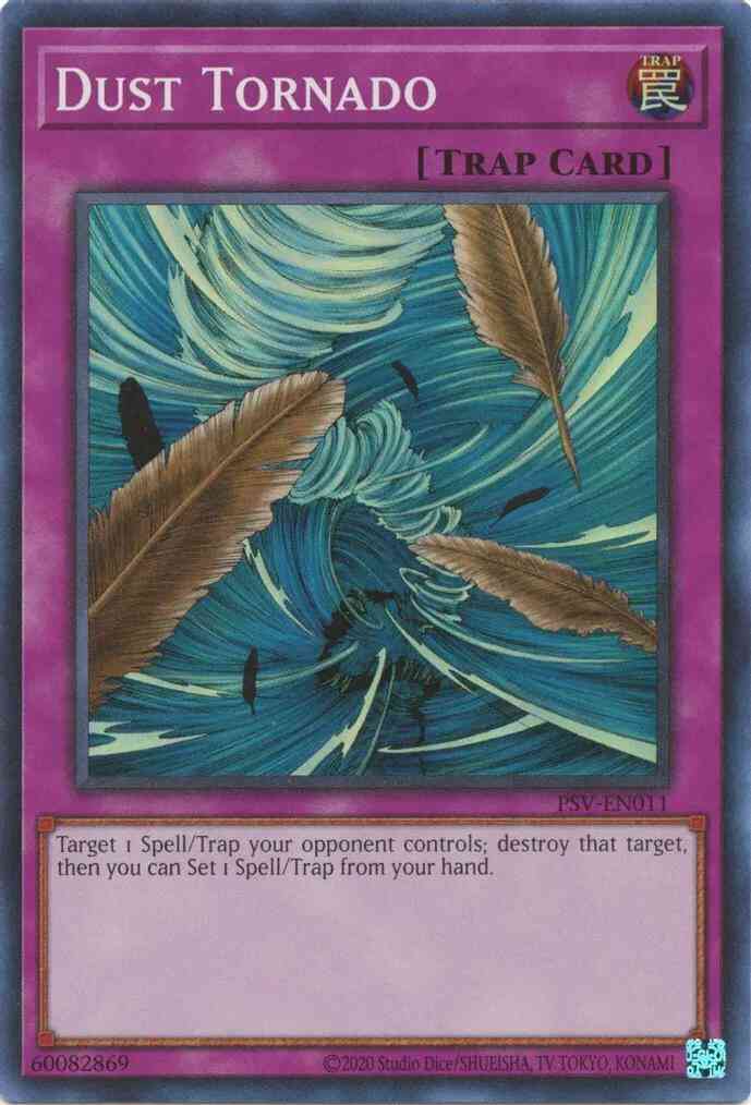 Dust Tornado - 25th Anniversary - PSV-EN011 - Super Rare - Unlimited