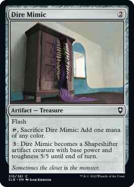 Dire Mimic [310] [Commander Legends: Battle for Baldur's Gate] [Non-Foil]
