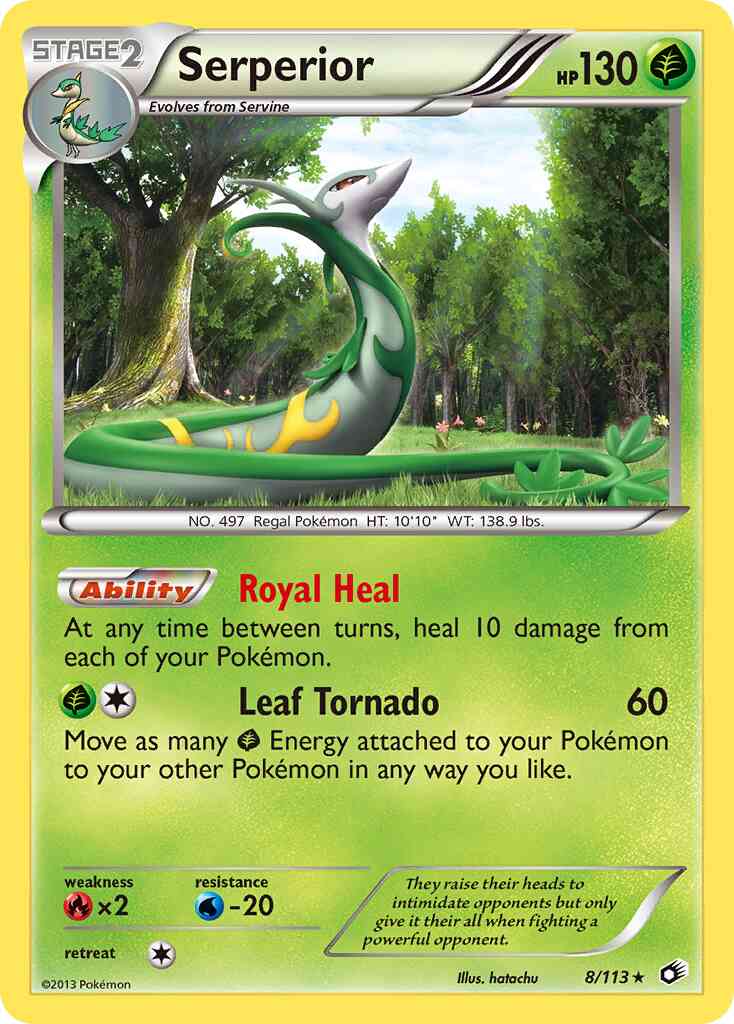 Serperior - 8/113 - Rare Holo [bw11-8] [Holo]