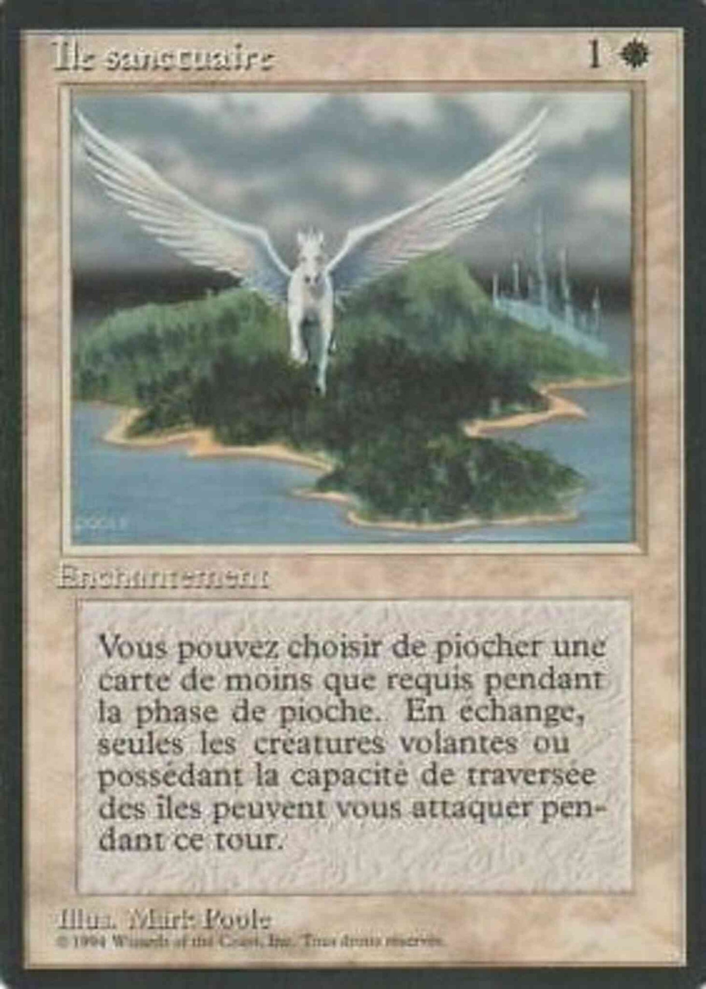 Island Sanctuary - French [25] [Foreign Black Border: French] [Non-Foil]