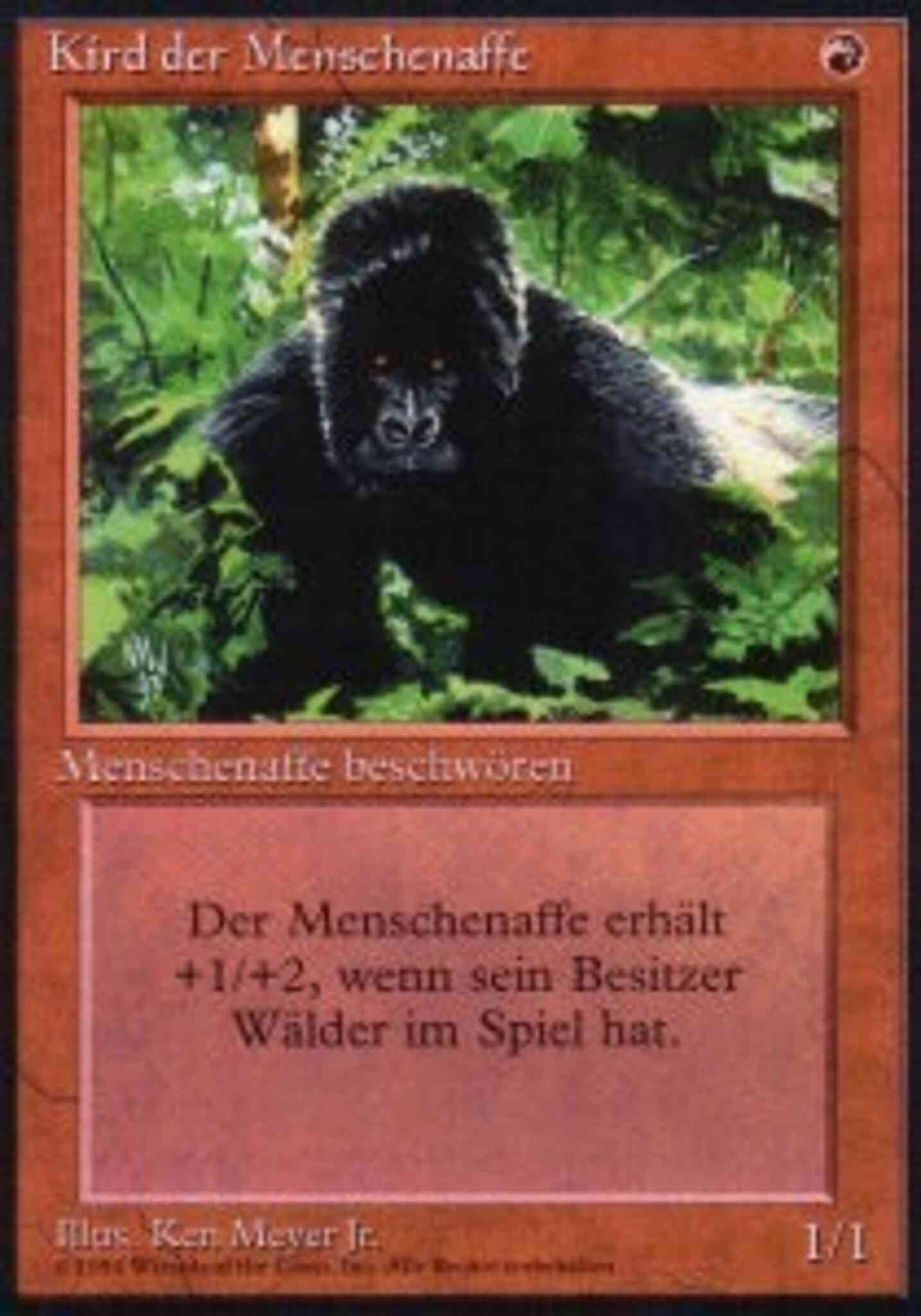 Kird Ape - German [161] [Foreign Black Border: German] [Non-Foil]
