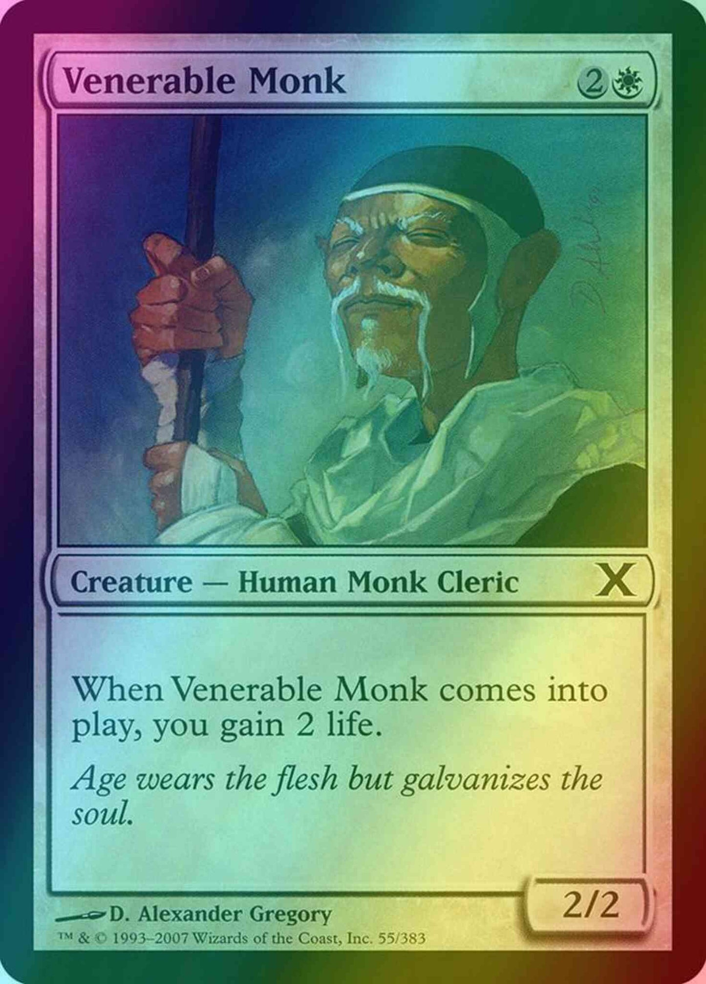 Venerable Monk [55] [Tenth Edition] [Foil]