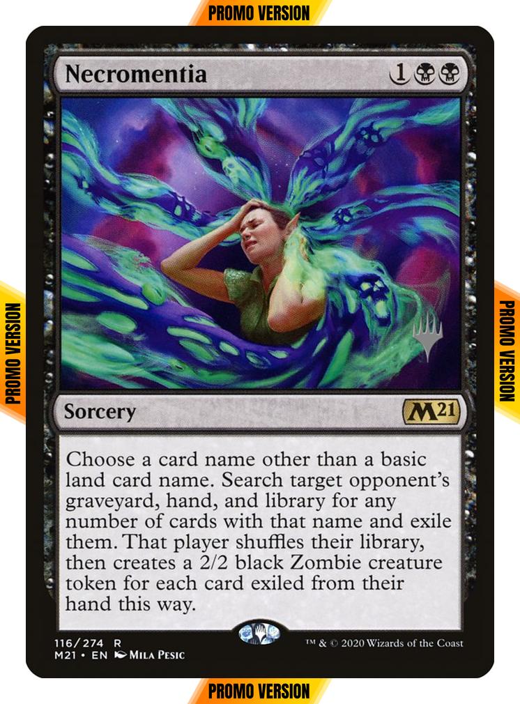 Necromentia [Promo Pack] [116p] [Core Set 2021 Promos] [Non-Foil]