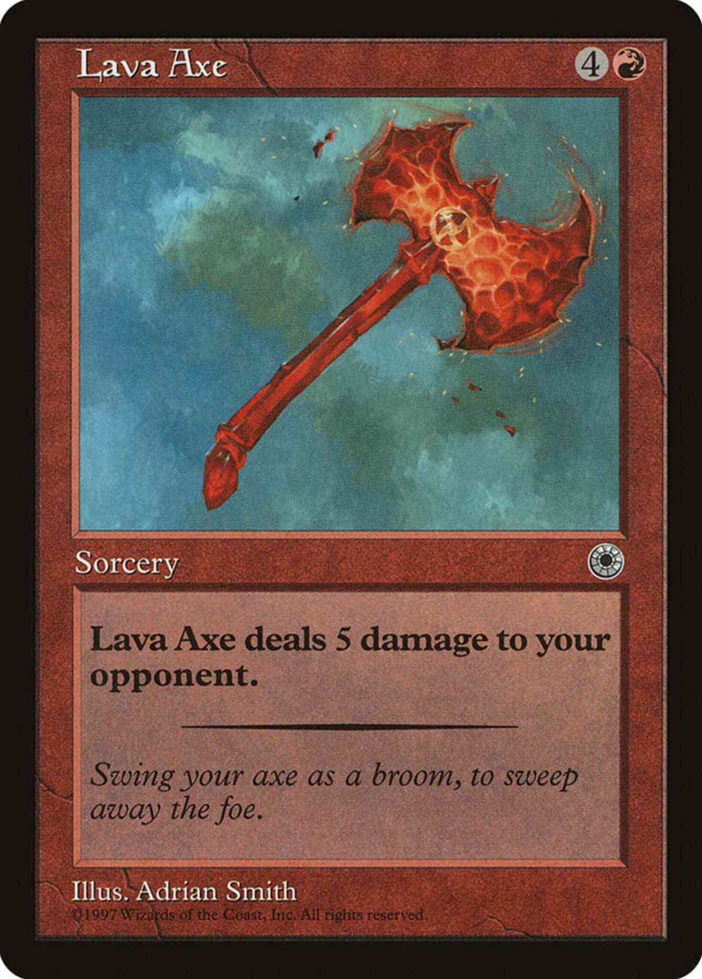 Lava Axe [137] [Portal 1] [Non-Foil]