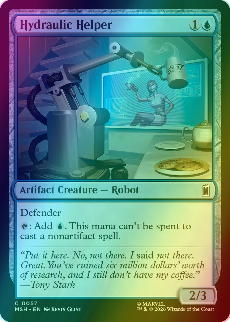 Hydraulic Helper [57] [Marvel Super Heroes] [Foil]