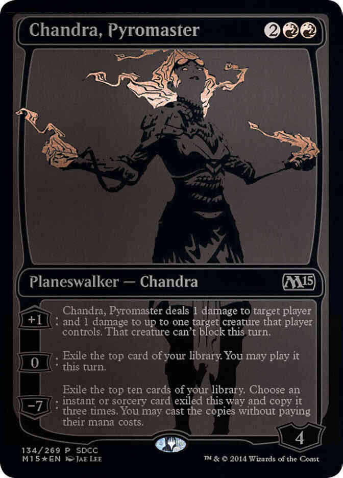 Chandra, Pyromaster [134] [San Diego Comic-Con 2014] [Foil]