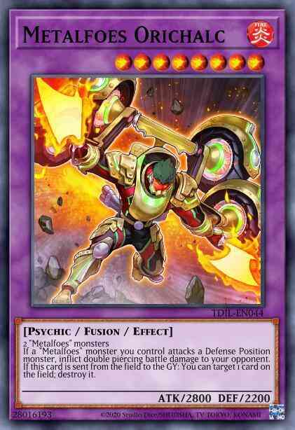 Metalfoes Orichalc - TDIL-EN044 - Common - 1st Edition