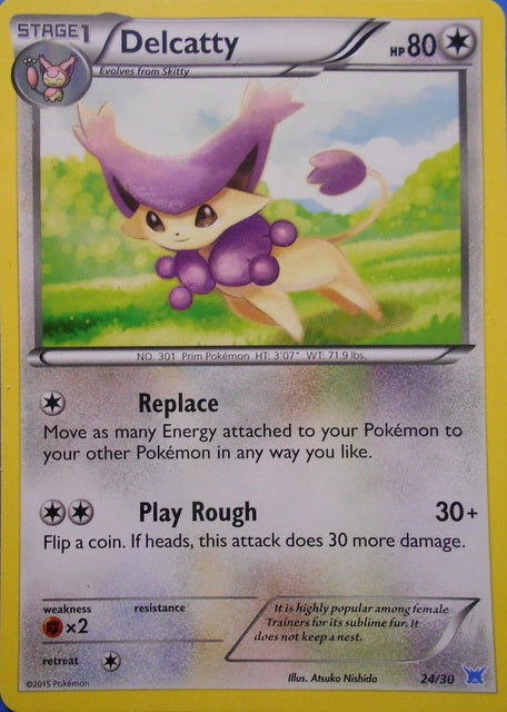 Delcatty - 24/30 - [XY Trainer Kit (Latios)] [Non-Holo]