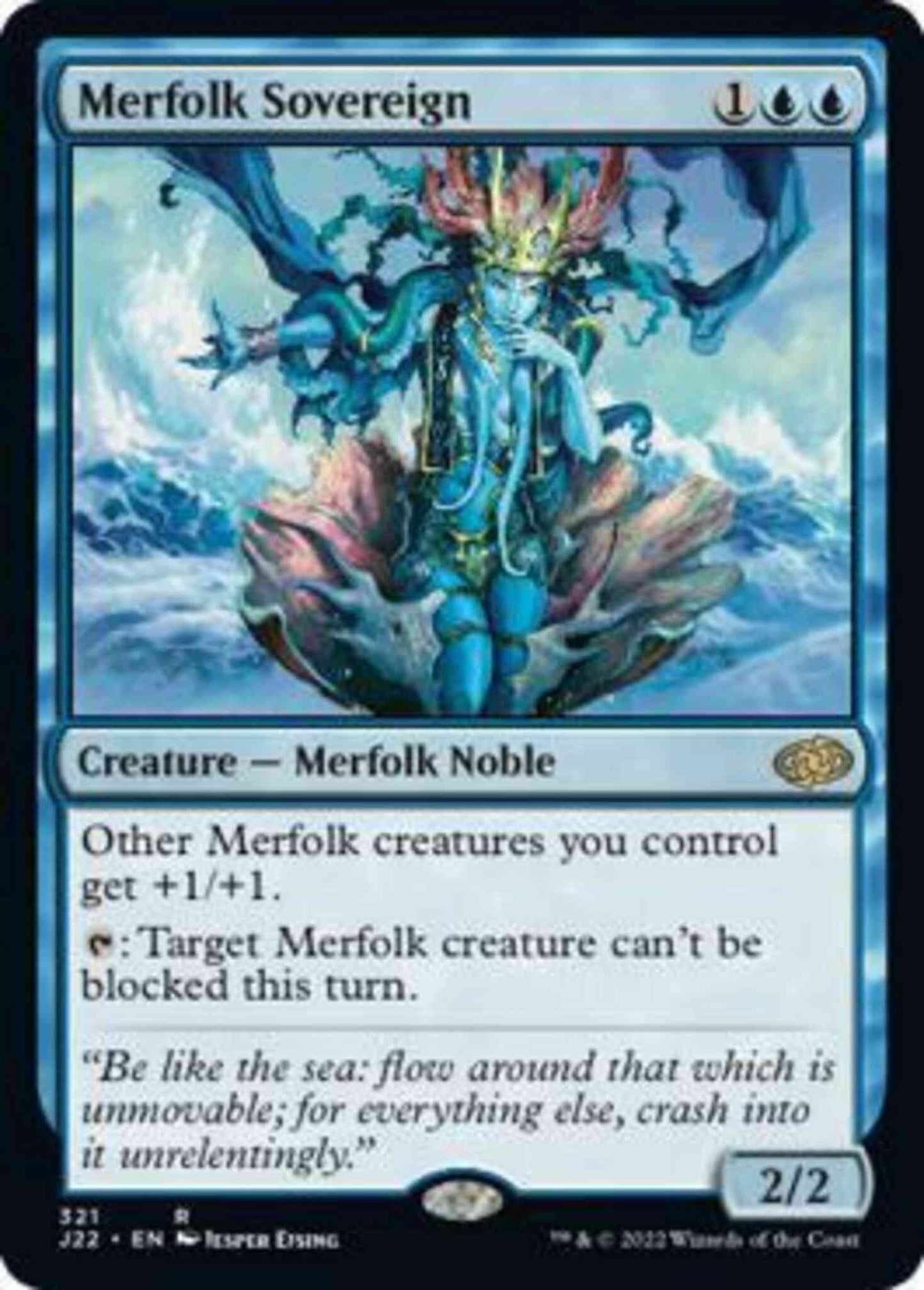 Merfolk Sovereign [321] [Jumpstart 2022] [Non-Foil]