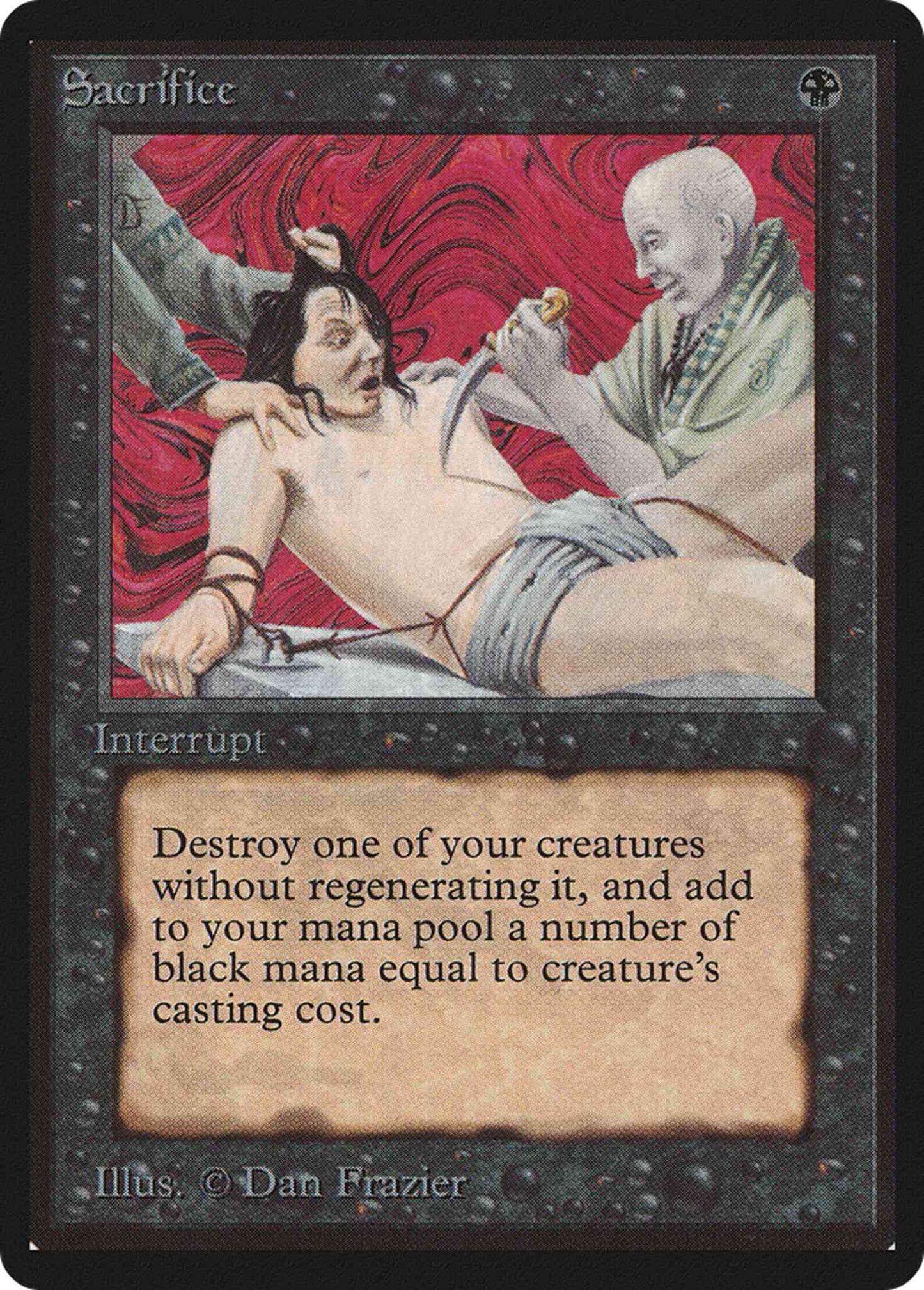 Sacrifice [125] [Limited Edition Beta] [Non-Foil]