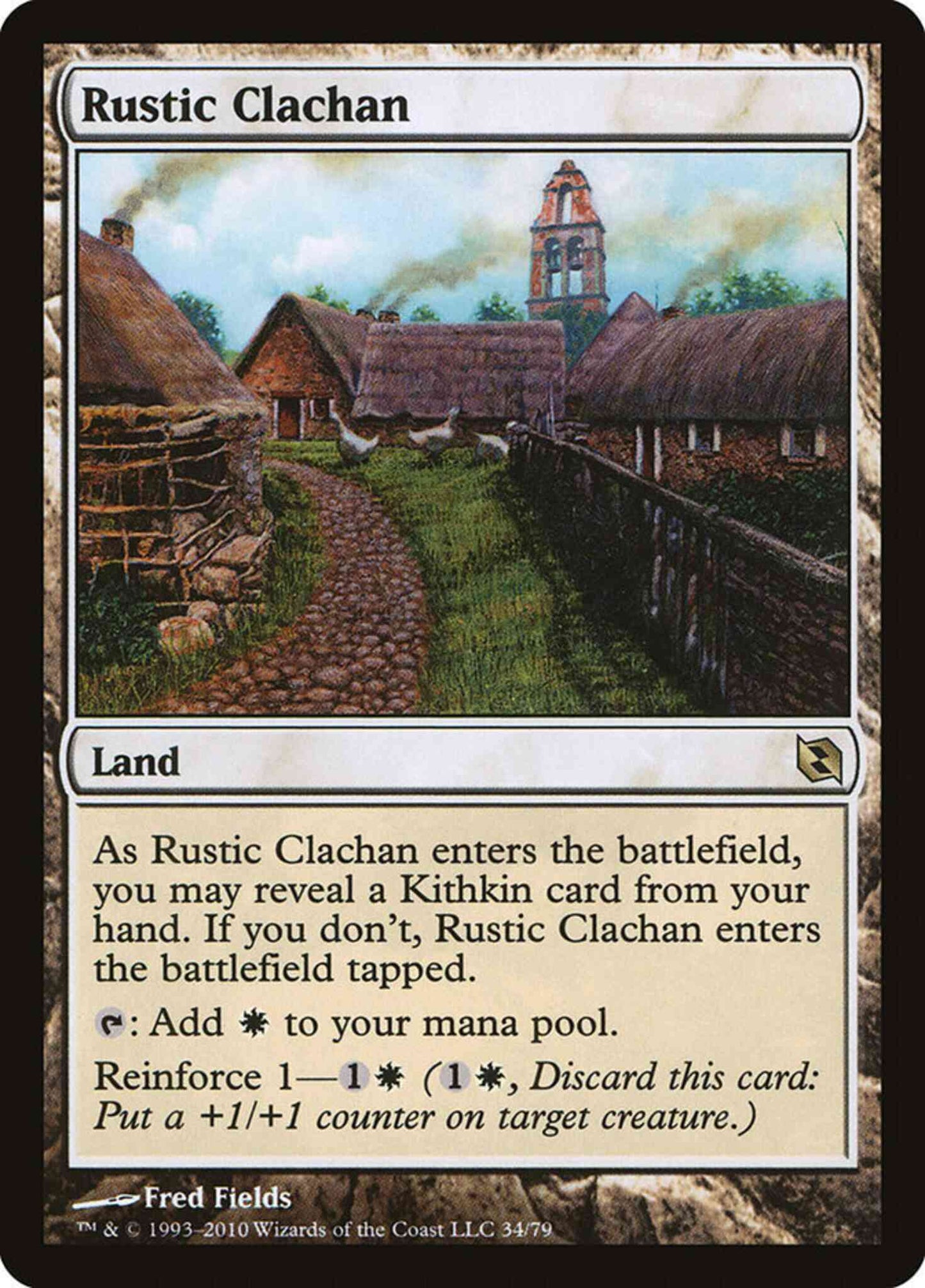 Rustic Clachan [34] [Duel Decks: Elspeth vs. Tezzeret] [Non-Foil]