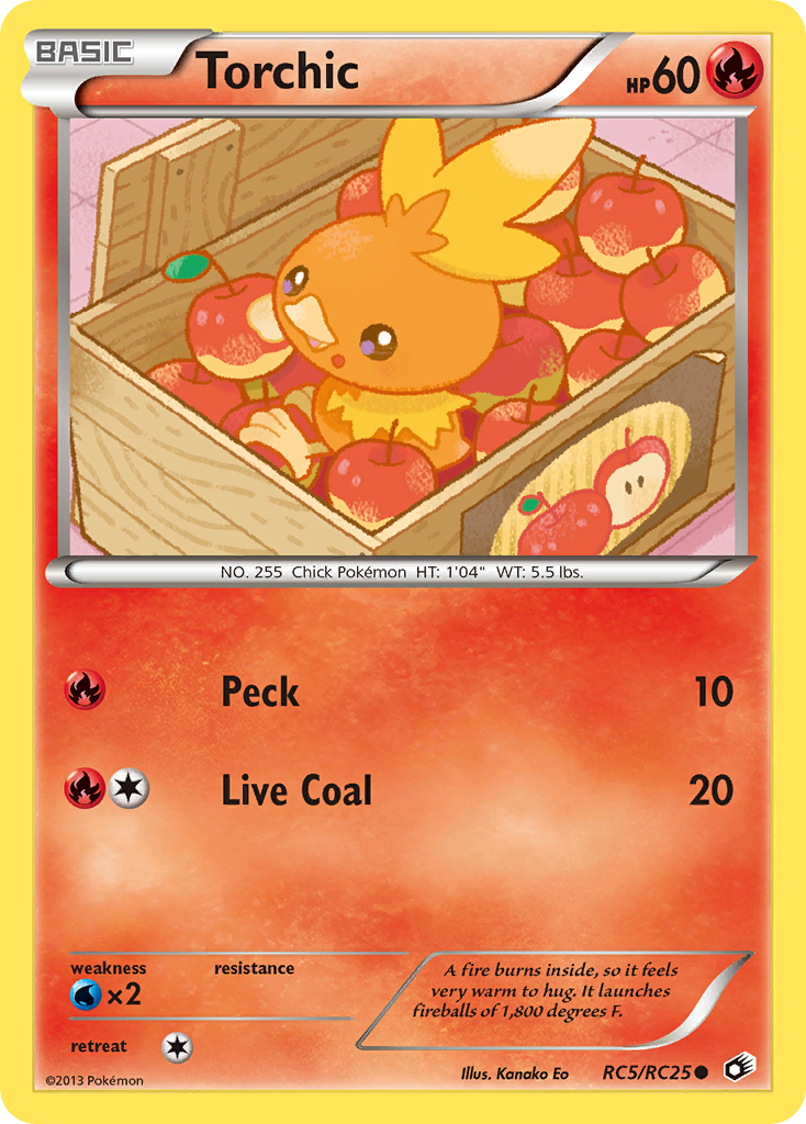 Torchic - RC5/RC25 - Common [bw11-RC5] [Holo]
