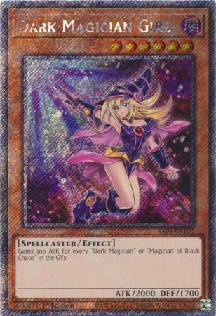 Dark Magician Girl - 7th Art - RA04-EN107 - Platinum Secret Rare - 1st Edition