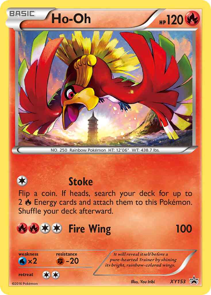 Ho-Oh - XY153 - Promo [xyp-XY153] [Holo]