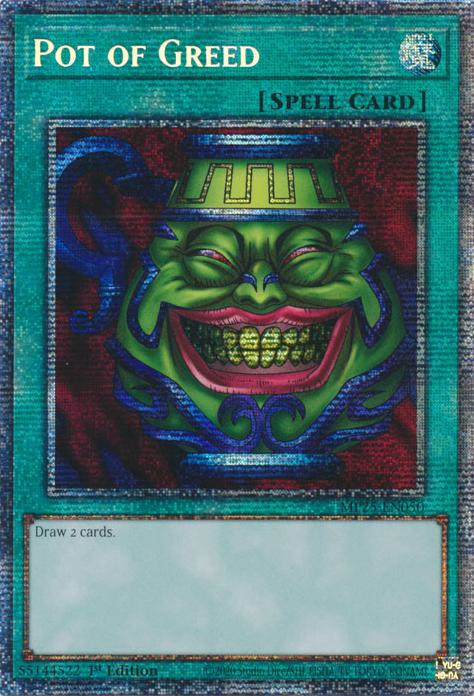 Pot of Greed - MP25-EN050 - Starlight Rare - 1st Edition