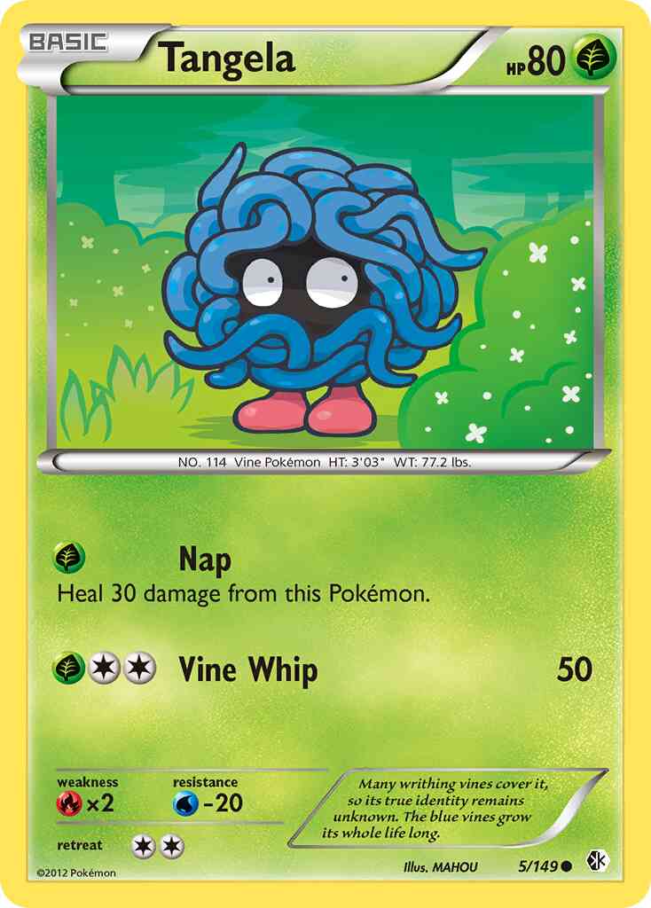 Tangela - 5/149 - Common [bw7-5] [Reverse Holo]