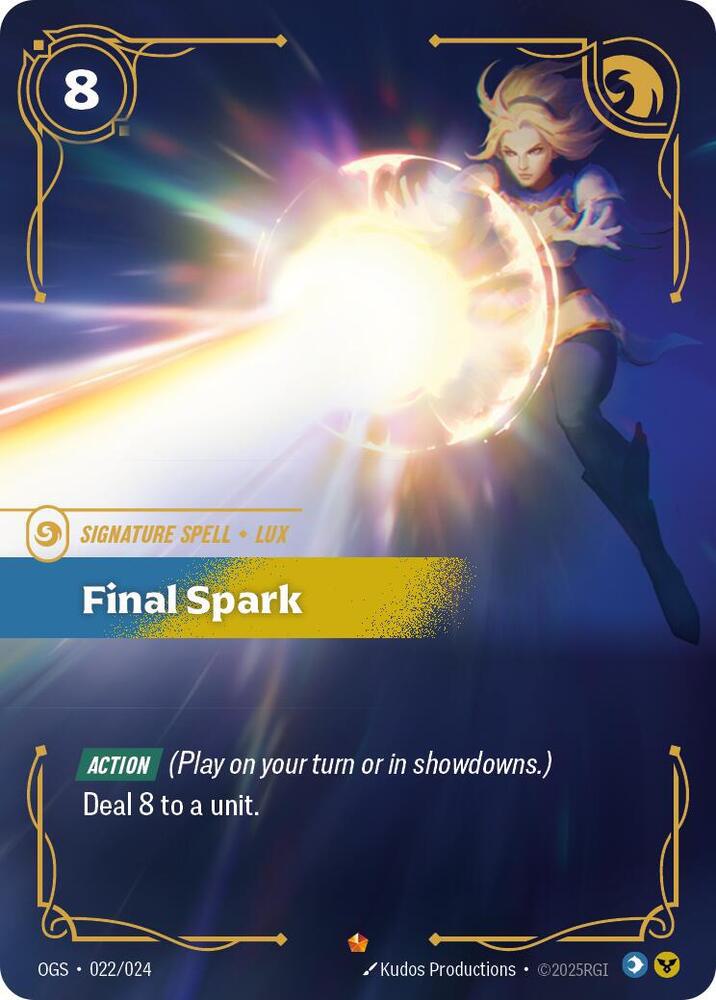 Final Spark - 022/024 [Origins: Proving Grounds] [Non-Foil]