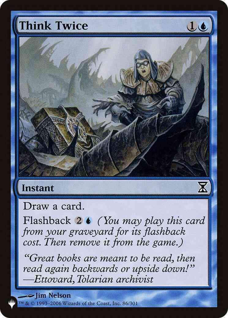 Think Twice [TSP-86] [The List] [Non-Foil]