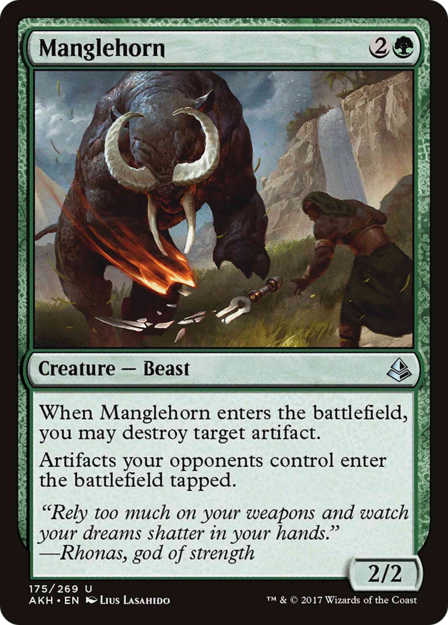 Manglehorn [175] [Amonkhet] [Non-Foil]