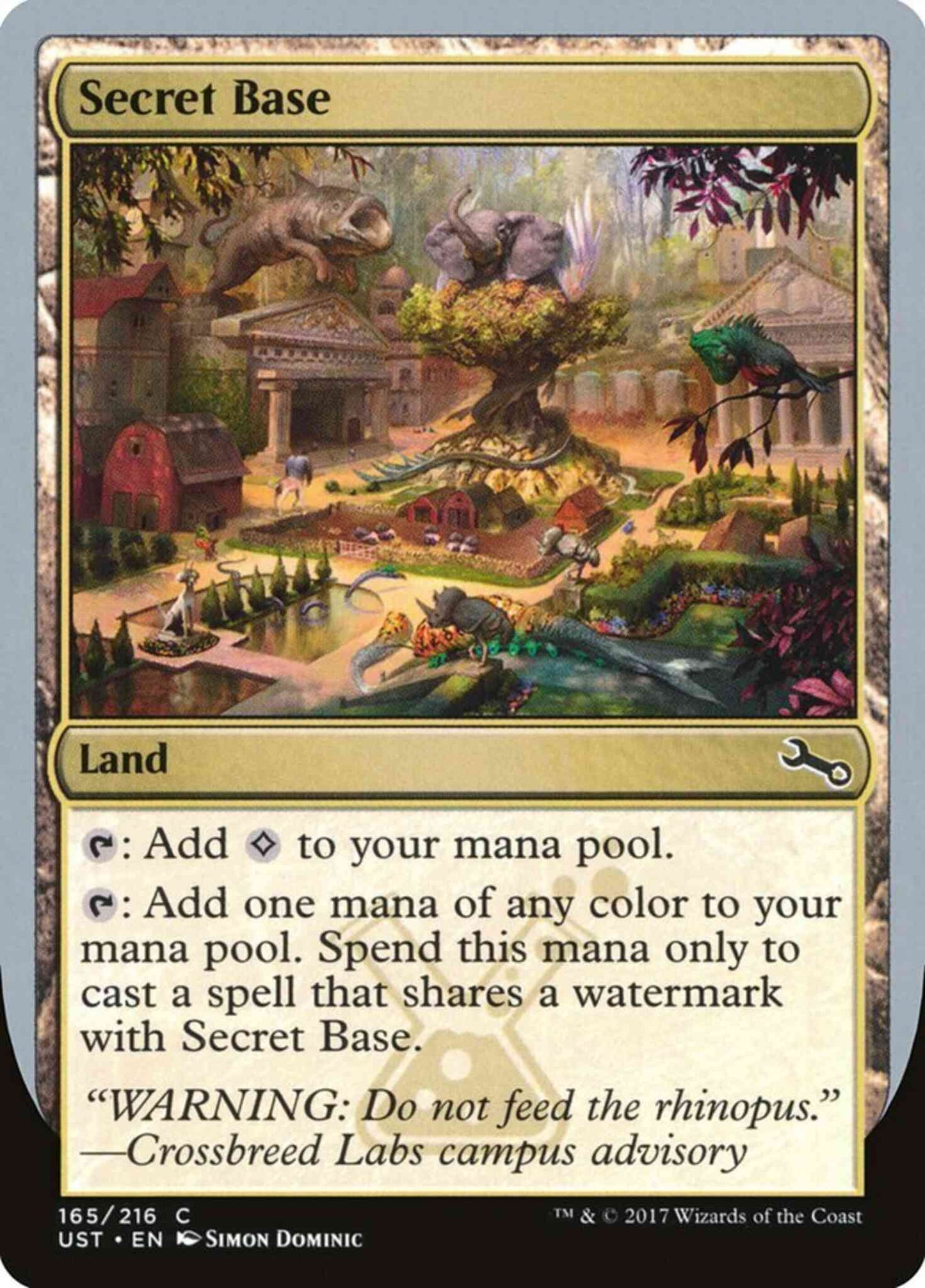 Secret Base [165e] [e] [Unstable] [Non-Foil]