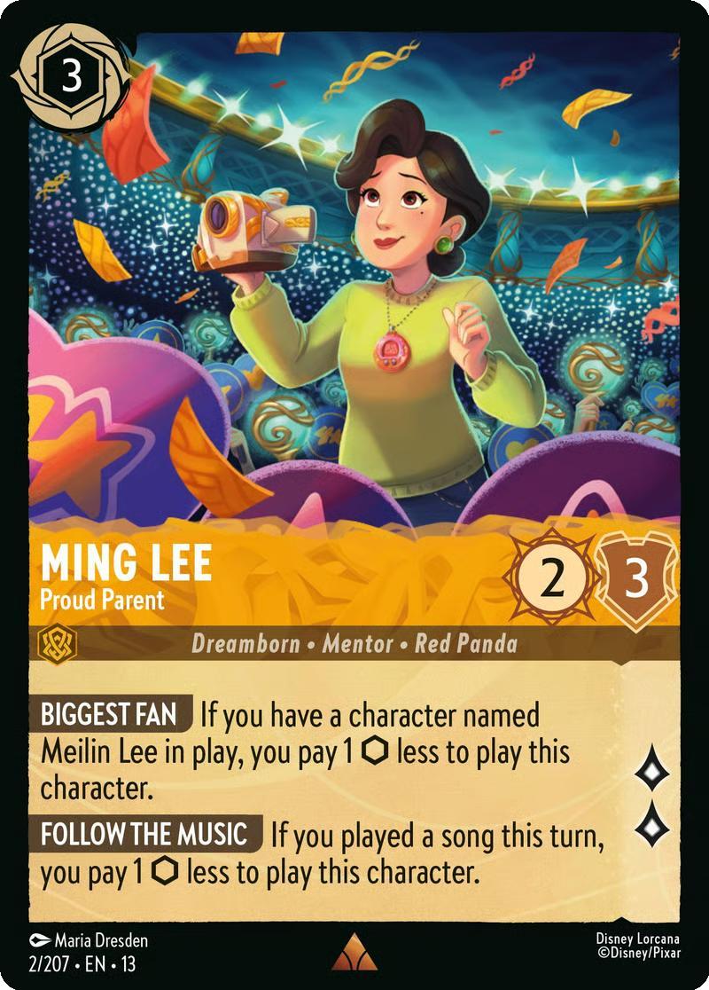Ming Lee - Proud Parent - 2/204 [Attack of the Vine!] [Non-Foil]