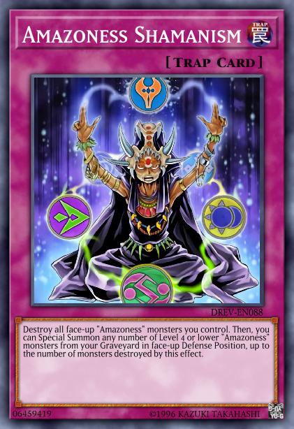 Amazoness Shamanism - DREV-EN088 - Super Rare - Unlimited